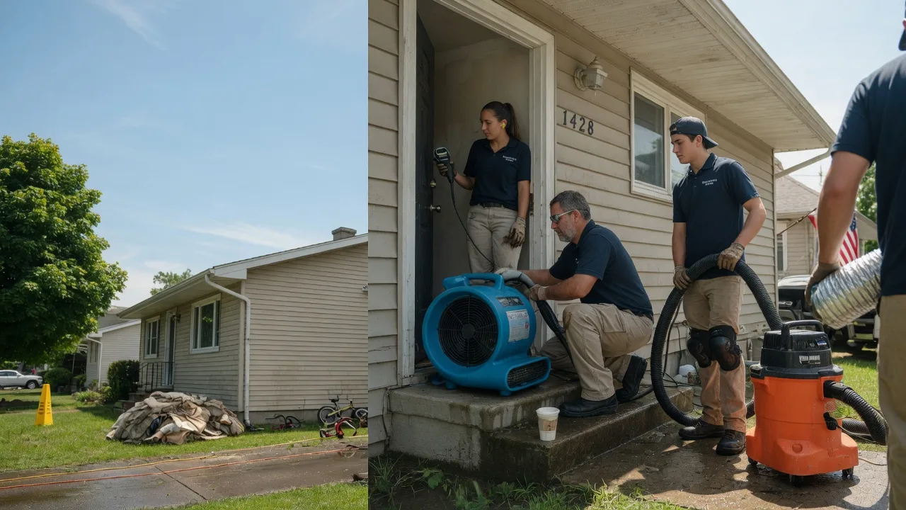 Water Damage Restoration in Dedham, IA near me